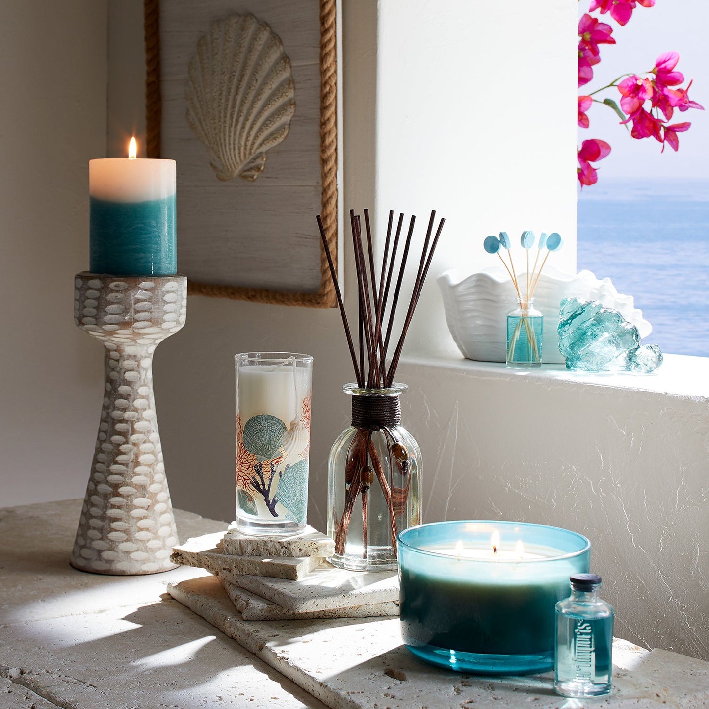 Pier 1 Sea Air™ Filled 3-Wick Candle 14oz